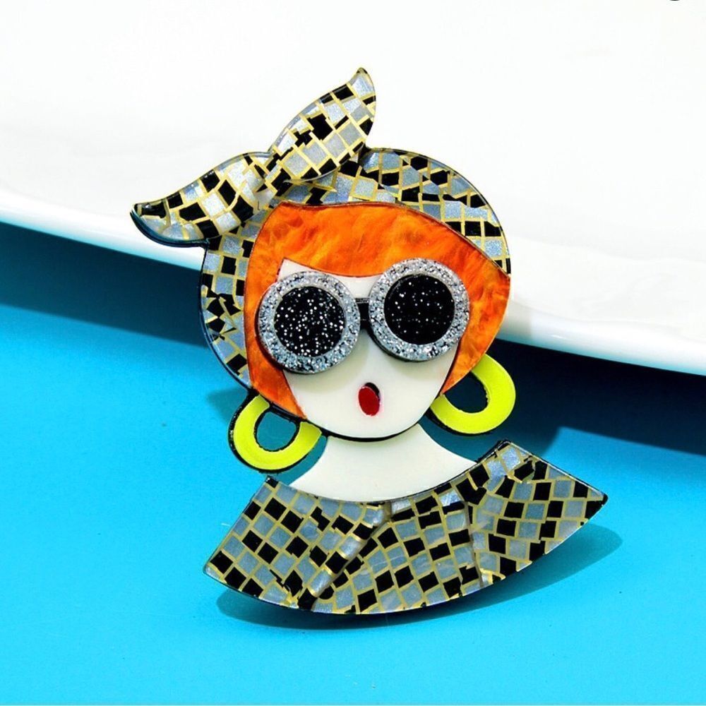 🖤 Stylish lady boho style unique brooch 🖤